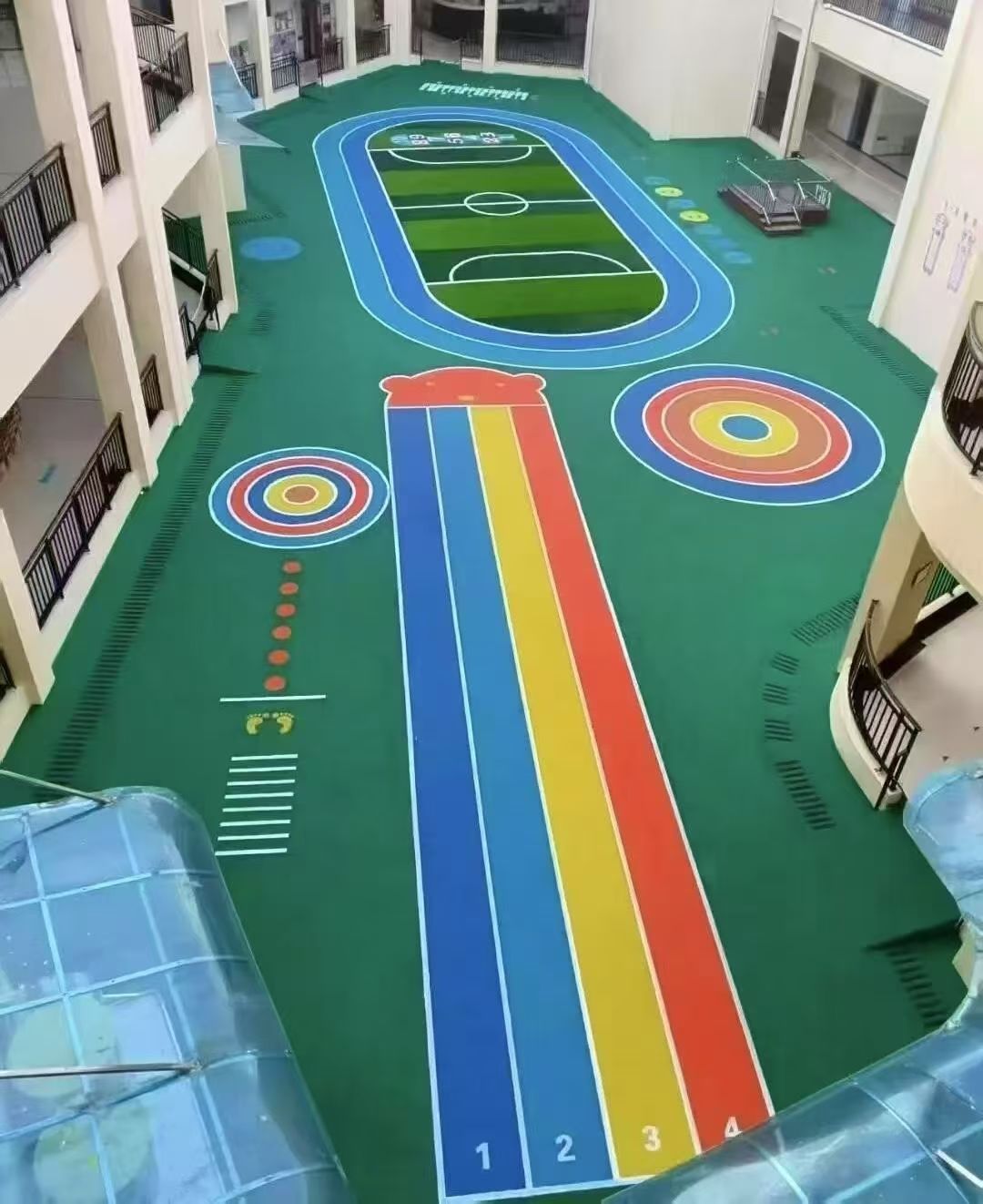 马鞍山市幼儿园塑胶跑道预制型跑道 - 哪里好